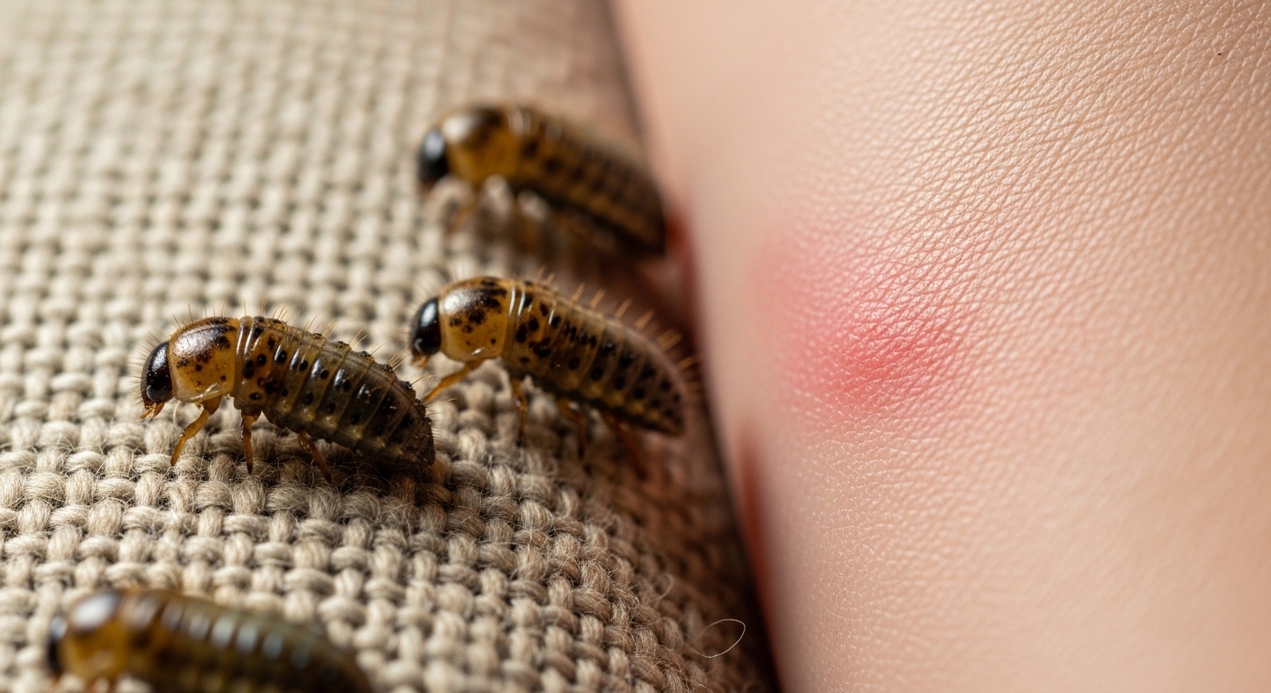 carpet beetle bites